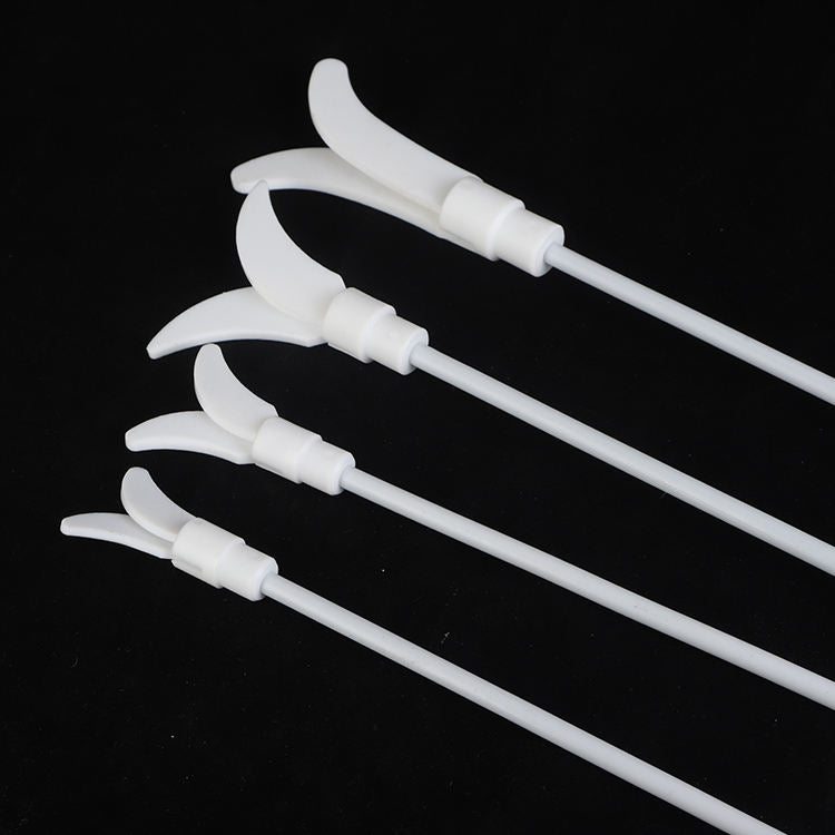 PTFE-coated stirring rod with paddle/blade