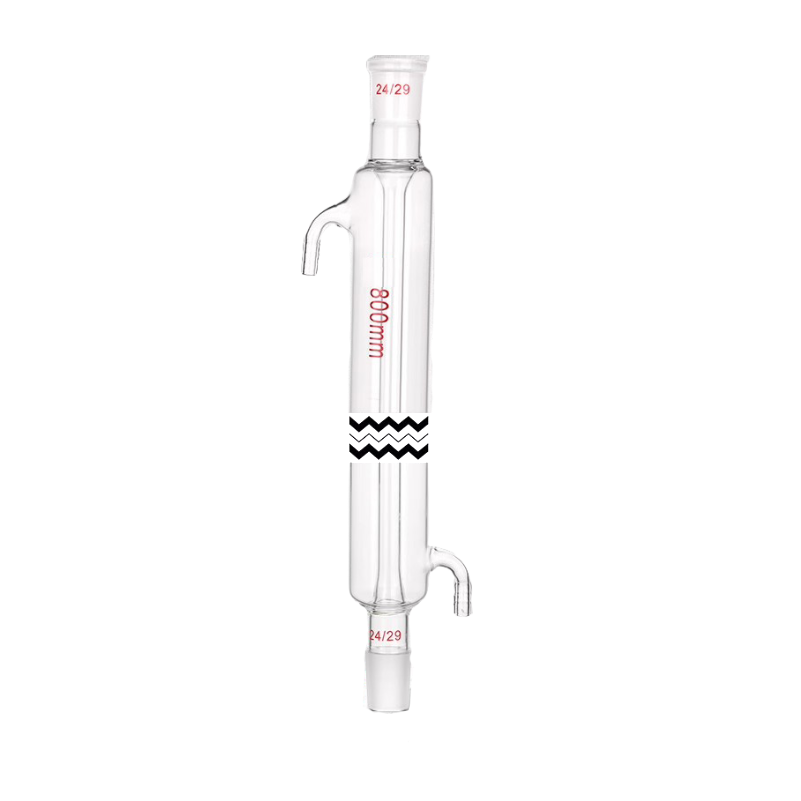 High-temperature-resistant Boro 3.3 glass Liebig condenser with straight inner tube