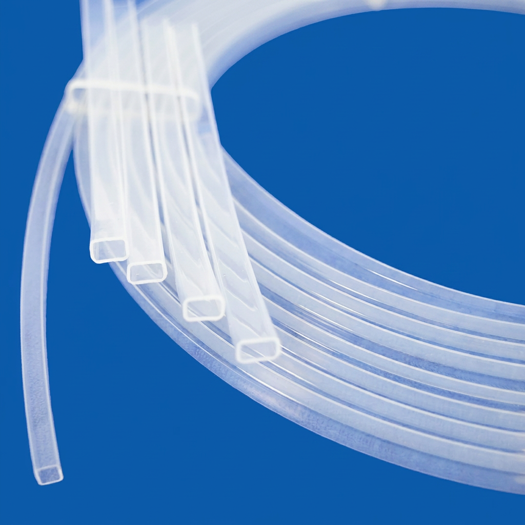 FEP Square-Profile Tubing (per meter)