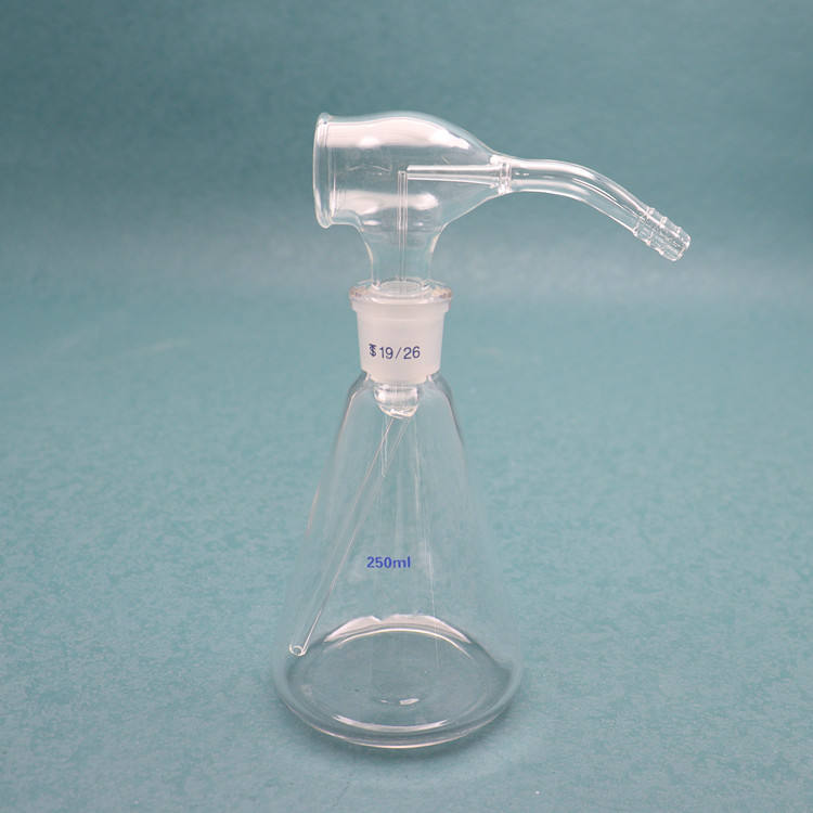 Glass Triangular thin-layer chromatography spray bottle