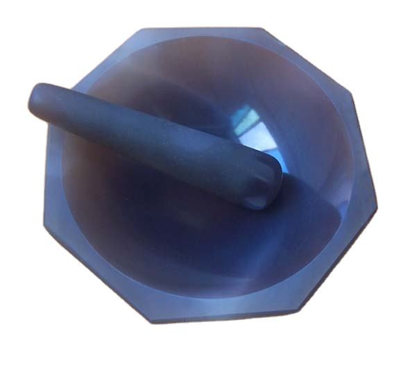 Agate Mortar and Pestle (Q-060001 Series)