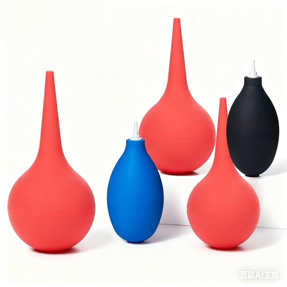 Customizable Strong Tiger Dust Cleaning Rubber Suction Ball Syringe Bulb