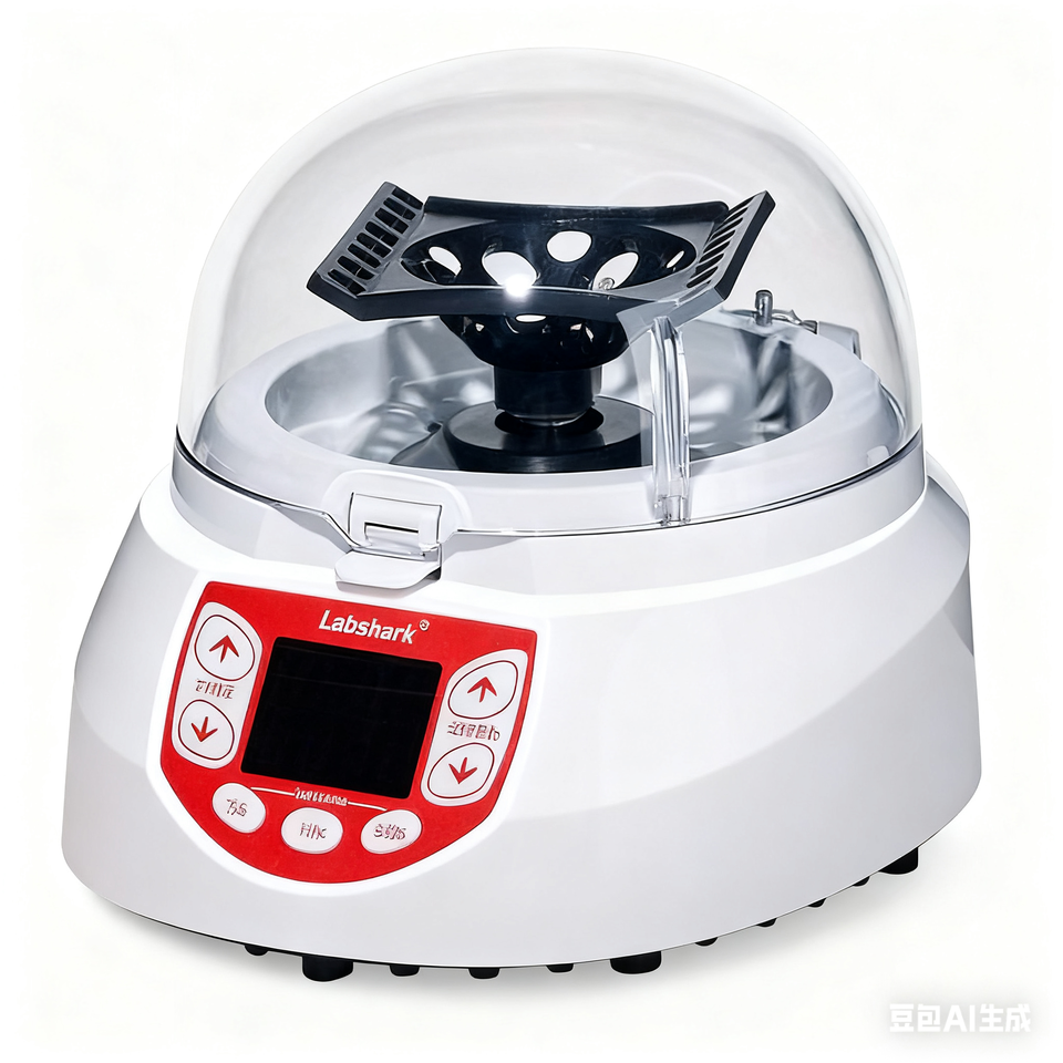 Mini Portable Timed Micro Centrifuge Lab Equipment Plastic+stainless Steel