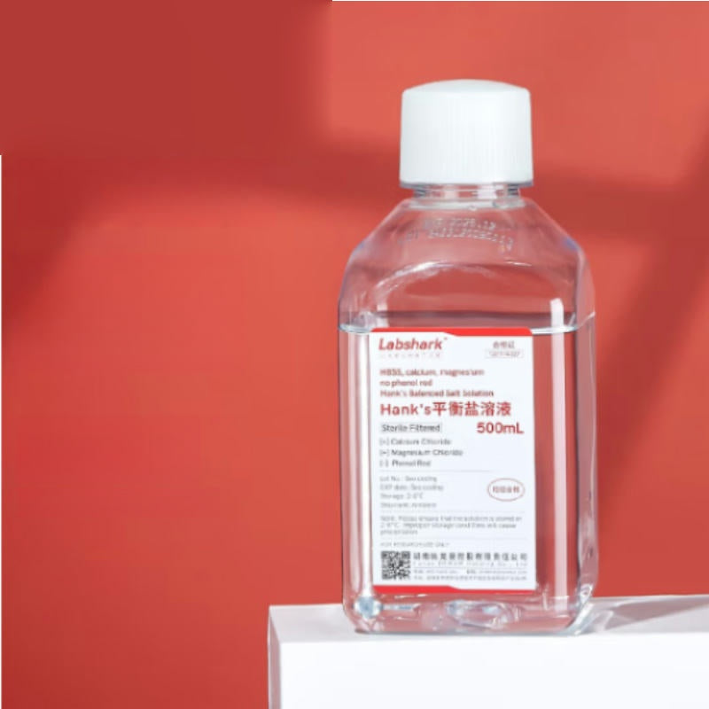 HBSS Buffered Hank's Balanced Salt Solution Phenol Red Free for Calcium-Magnesium Cell Culture