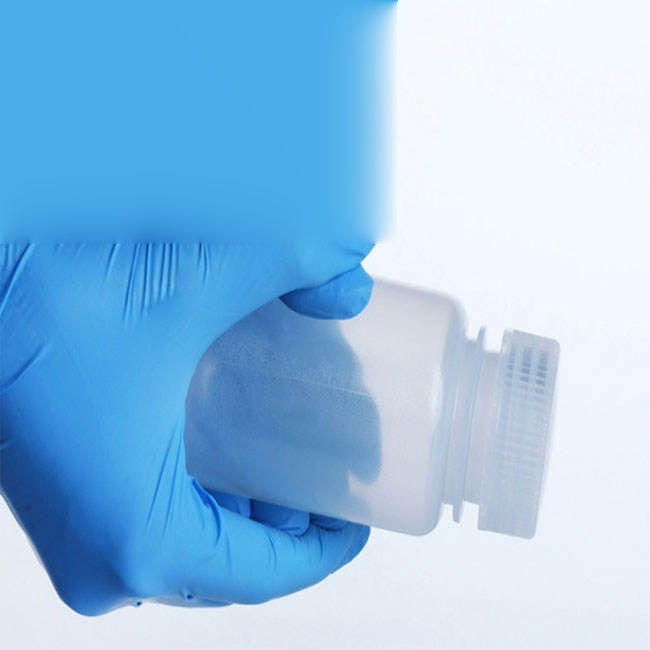 HDPE Plastic Reagent Bottle for Laboratory Use White Color Brown Color