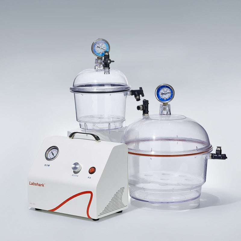 Transparent Plastic Vacuum Drying Dish Kettle Tank Vacuum Pump Desiccator