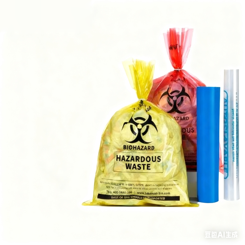 Laboratory Garbage Bags PP/PE Material 50*60 Size Can Withstand High Temperature High Pressure