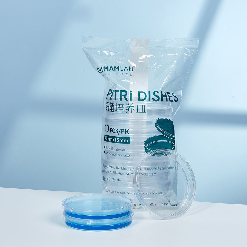 Plastic Petri Dish with Lock System PE Petri Dish