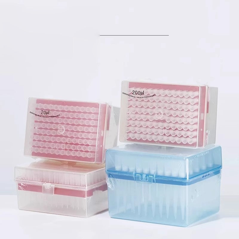 Sterile Enzyme-Free Boxed Pipette with Filter Tip 20ul 100ul 200ul 10