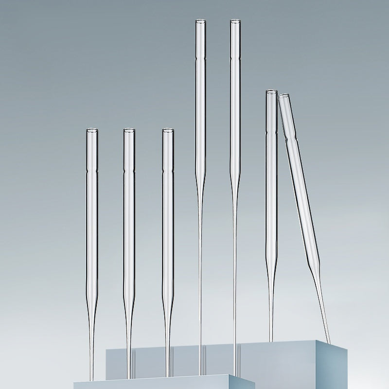High Borosilicate Glass 0.5-10ml Laboratory Dropper Glass Pasteur Pipette