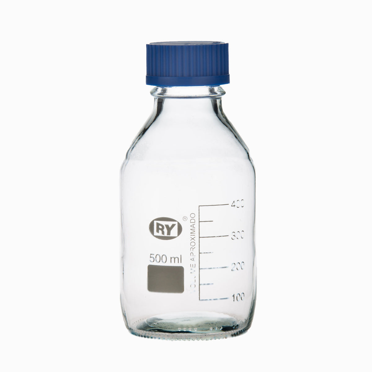Reagent Bottle with Blue Screw Cap