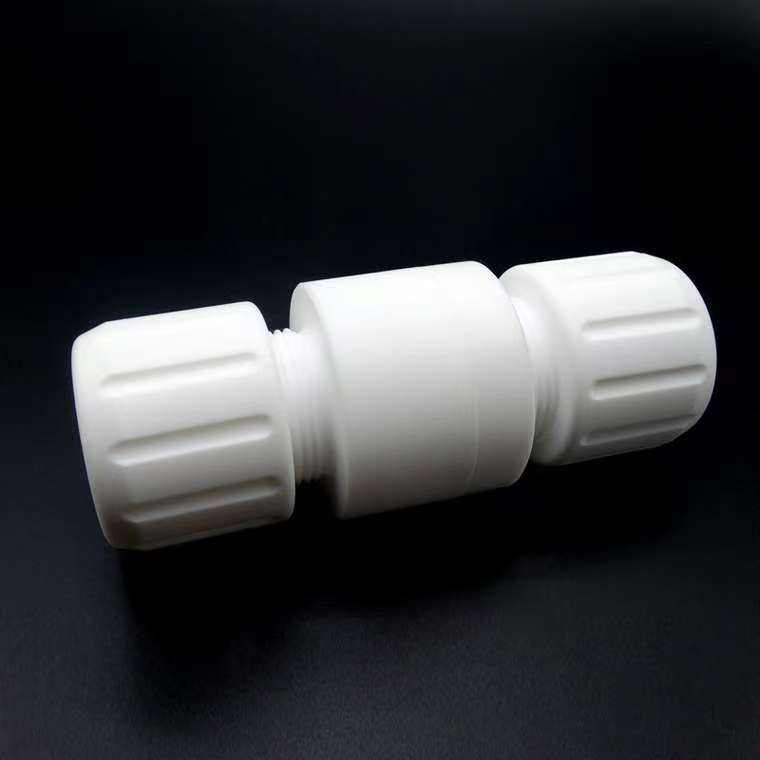 PTFE Check Valve, Injection Molded
