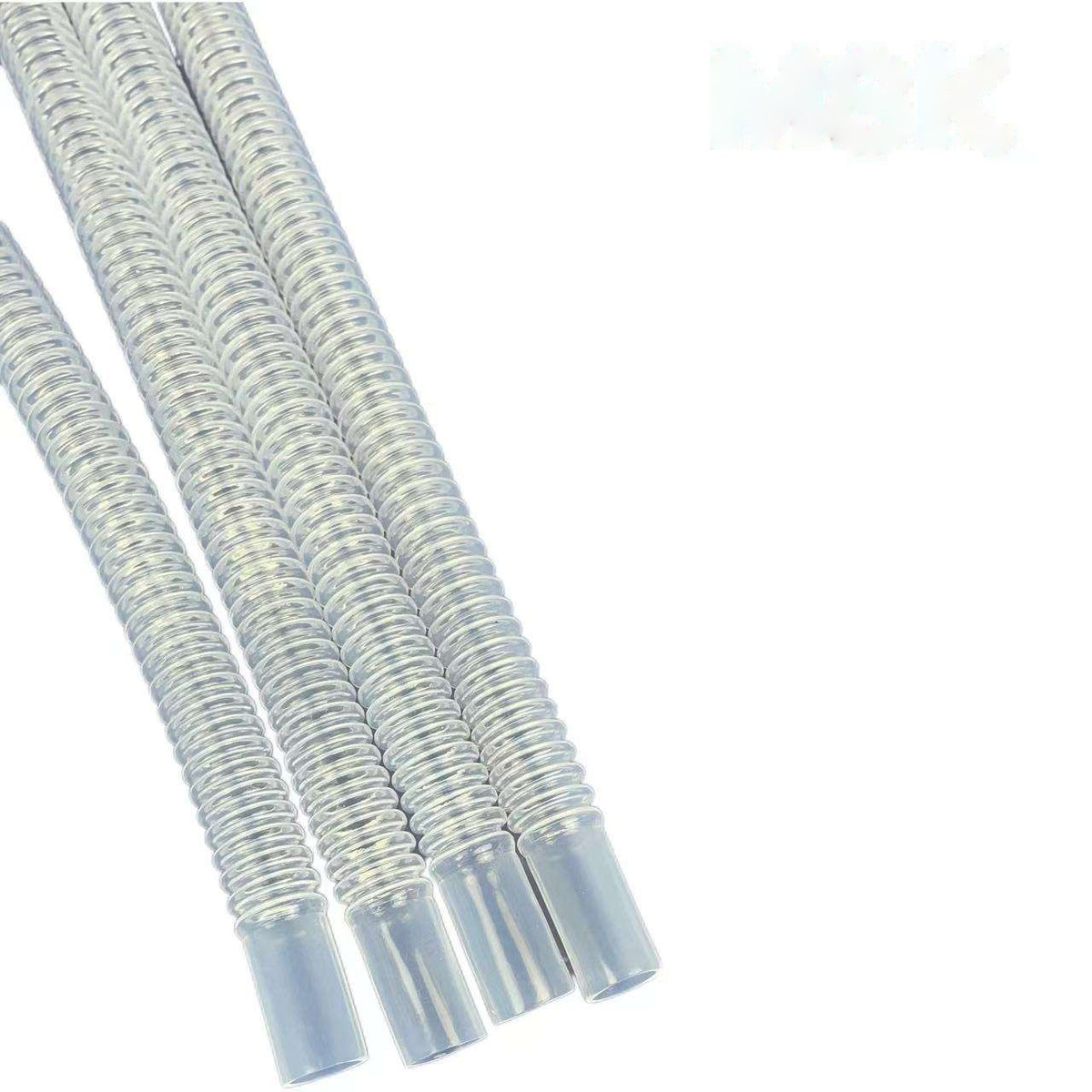 PFA Corrugated Tube, 3mm ID, MSK24521-2 (per Meter)