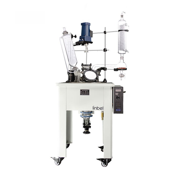 Glass Reactor with Thermostatic Bath F-10L