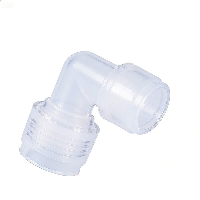 PFA 90-Degree Reducing Elbow, Flared