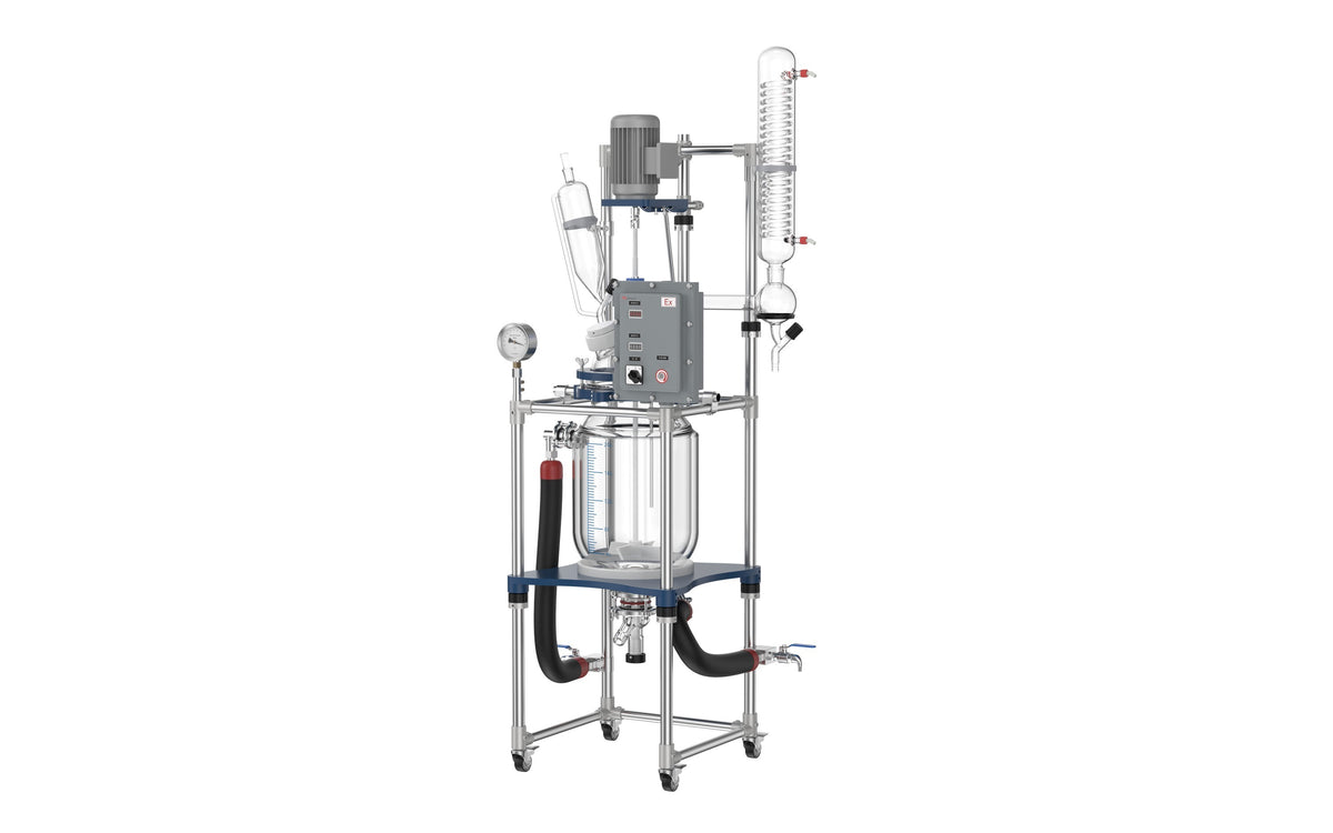 Explosion-Proof Jacketed Glass Reactor ALAB-GW-GR50Ex 50L
