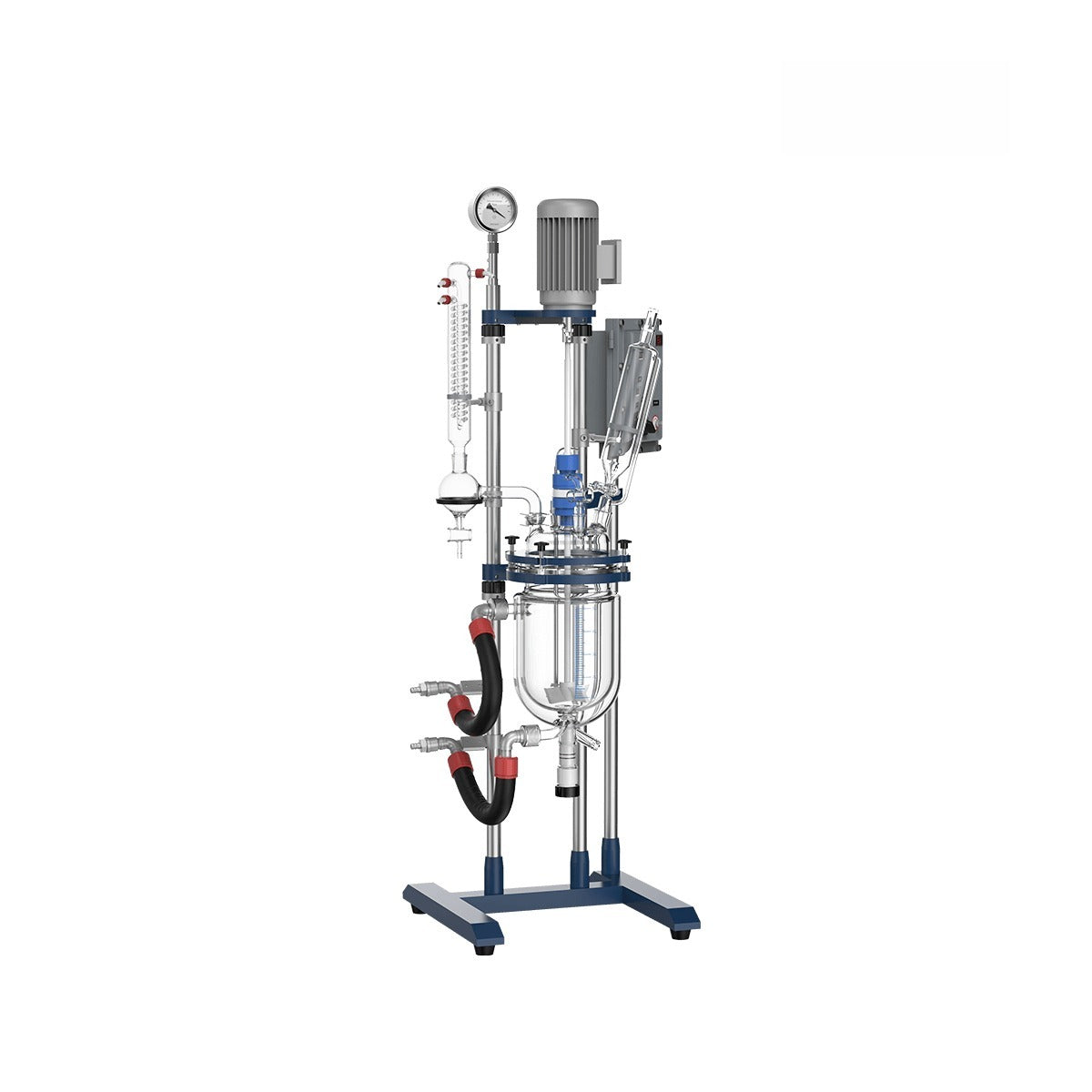 Explosion-Proof Jacketed Glass Reactor ALAB-GW-GR5Ex 5L
