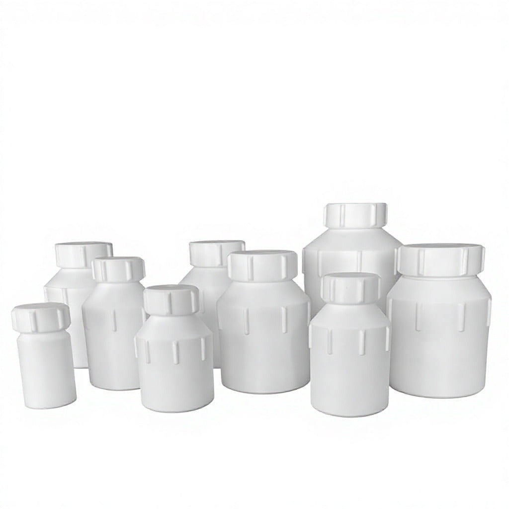 PTFE Reagent Bottle (1000ml / 2000ml, Wide & Narrow Mouth)