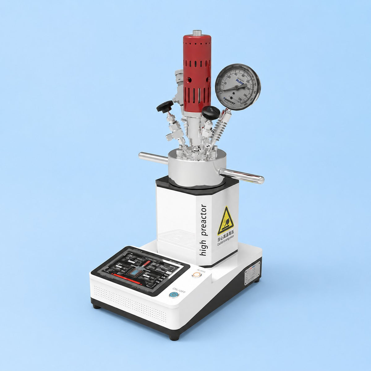 High Pressure Reactor ALAB-ZN-50KJ-1P3T3S6B