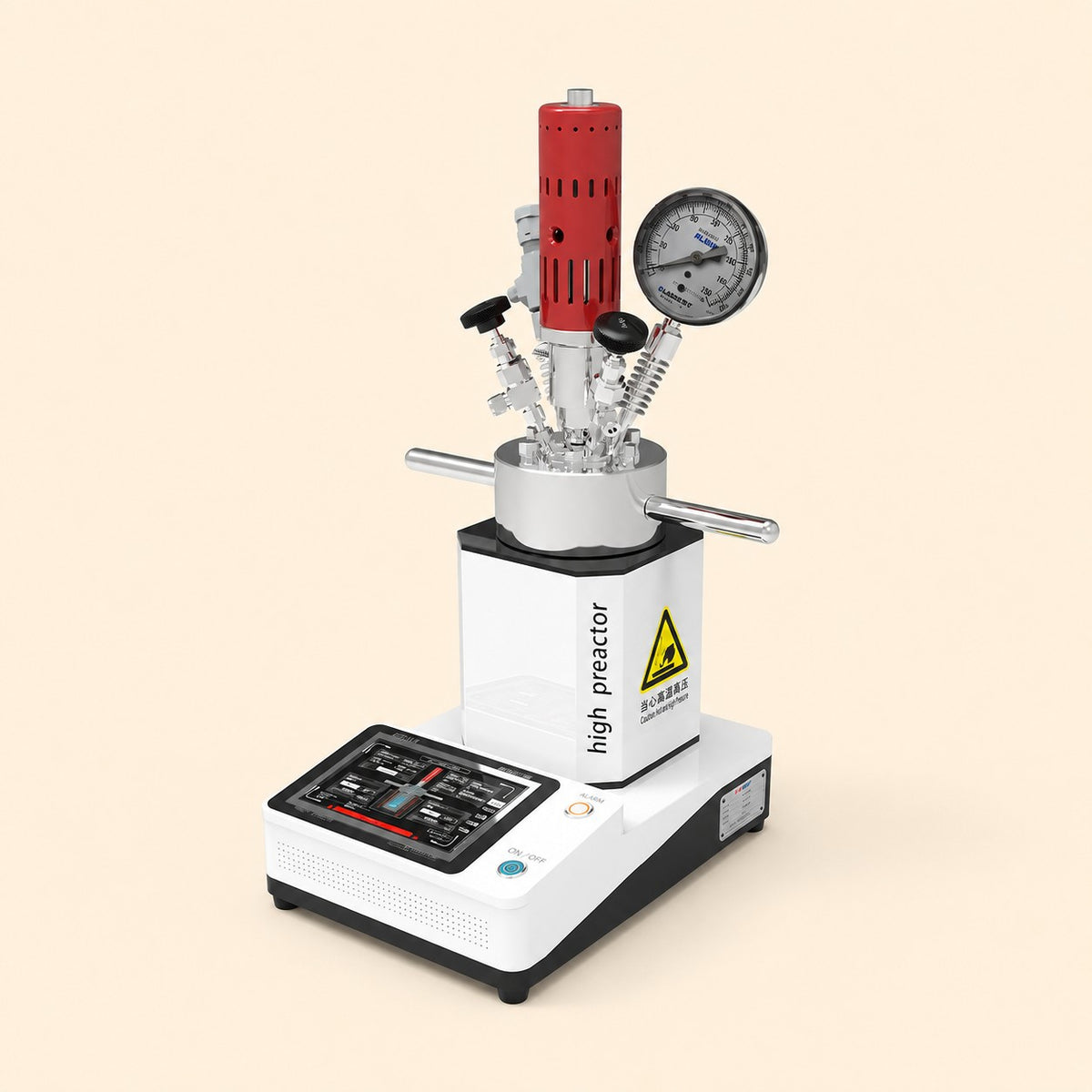 High Pressure Reactor ALAB-ZN-1LKJ-1P3T3S6B