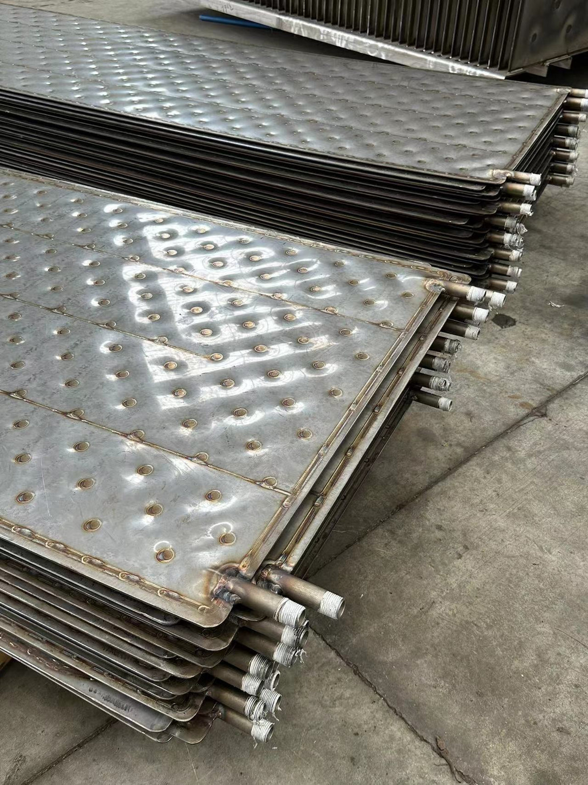 Laser-Welded Pillow Plate (Dimple Plate)
