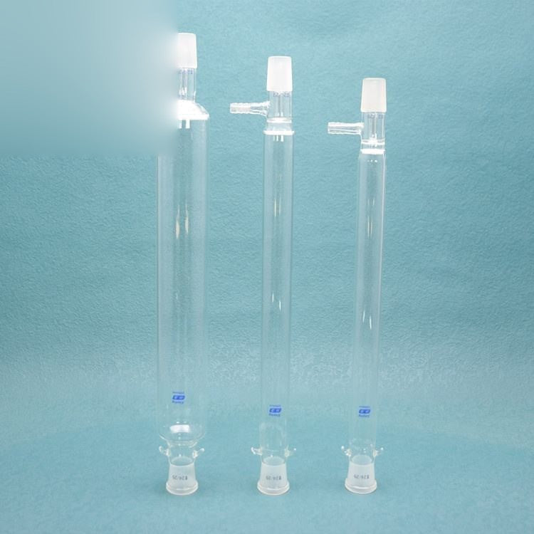 Glass Flash chromatography column with fritted disc
