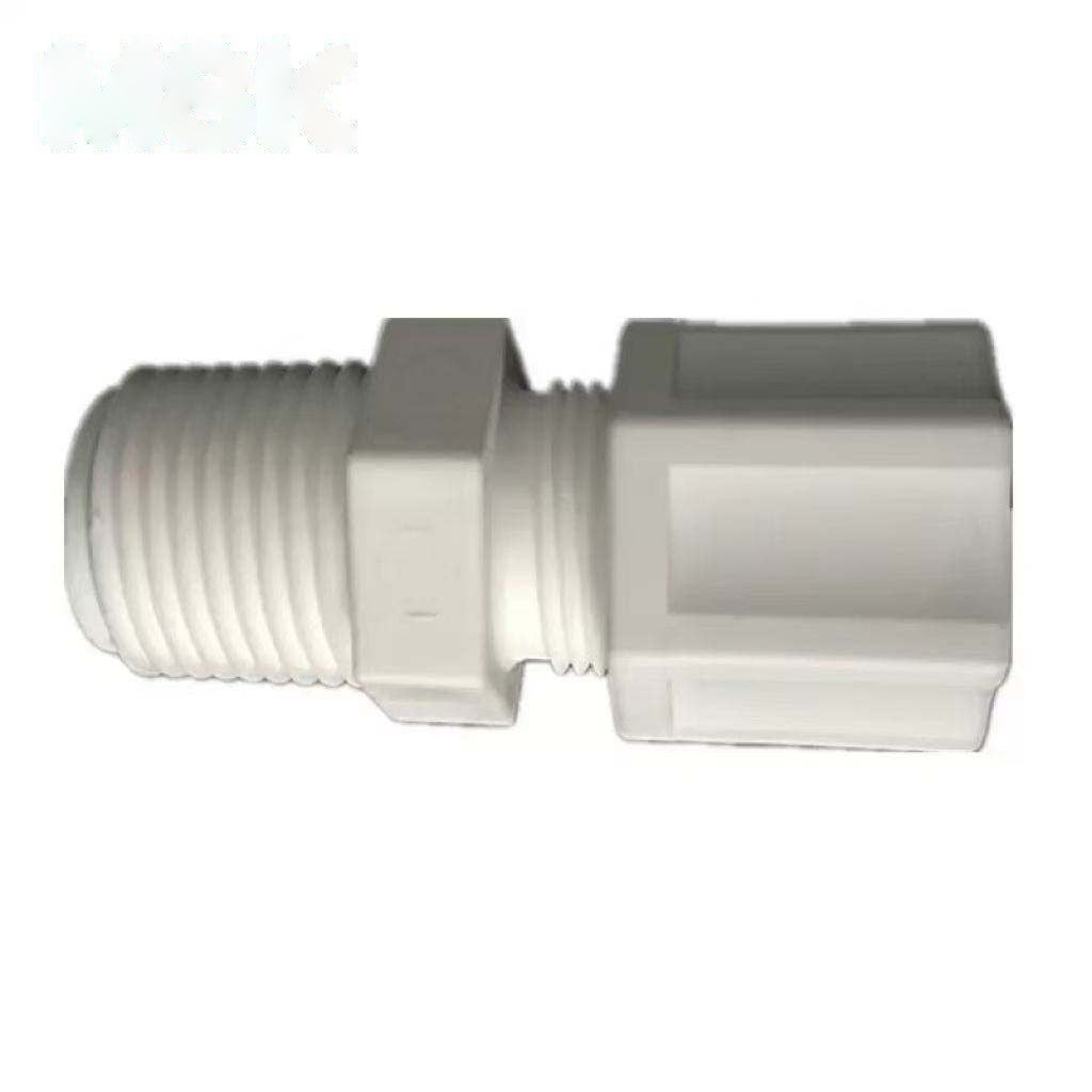 Male Straight Connector (PP / PVDF)