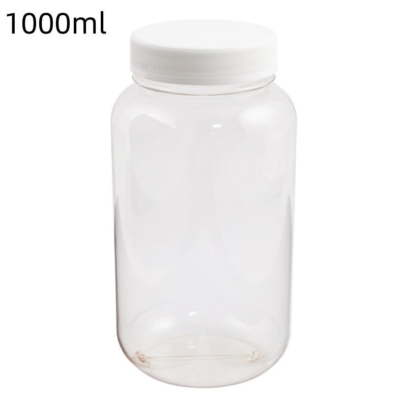 Clear PVC Wide-Mouth Bottles