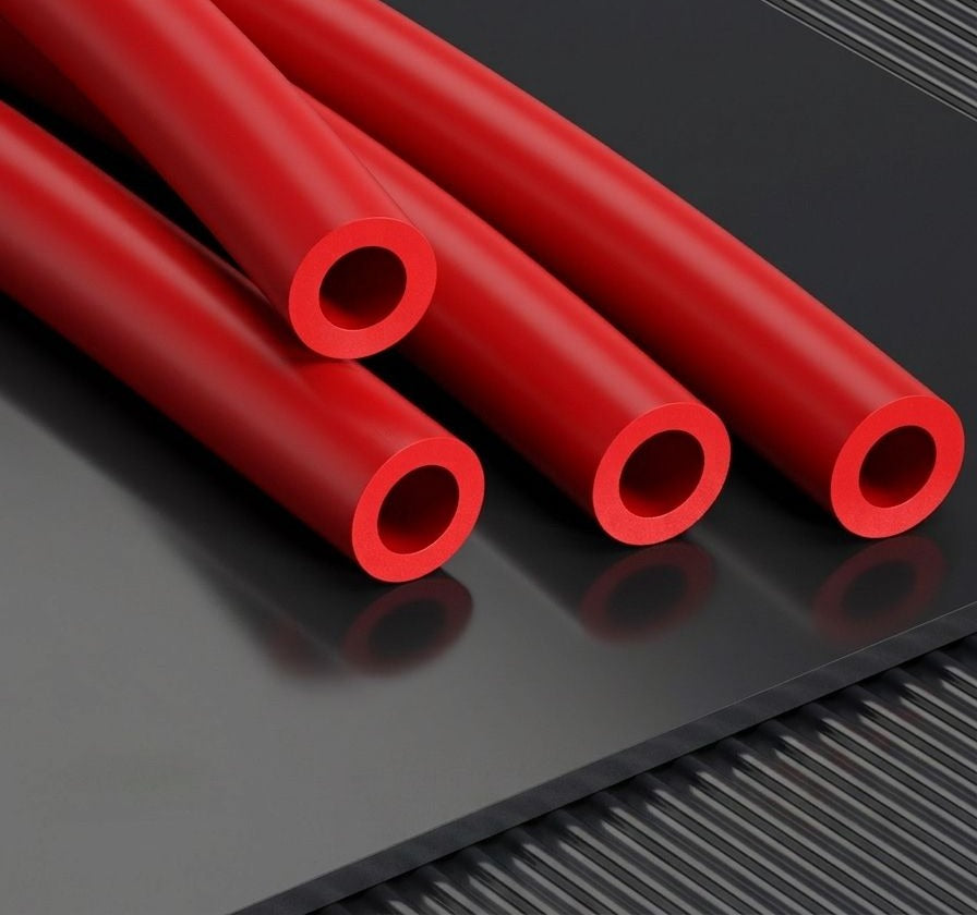 Red PTFE Tubing, 1.6 x 3.2mm (per Piece)