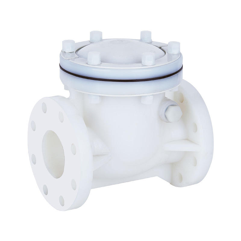 PVDF Swing Check Valve, 3/4 in