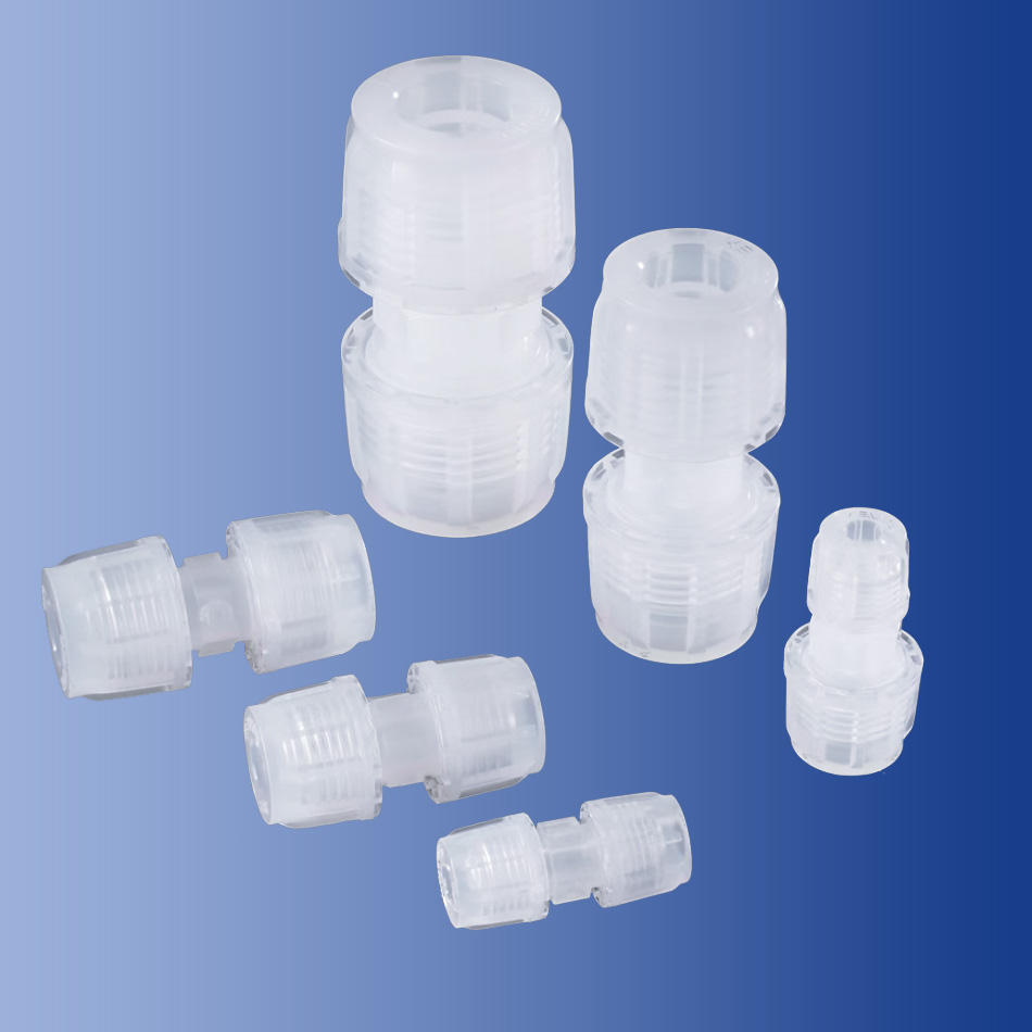 PFA Flare Straight Union Fitting
