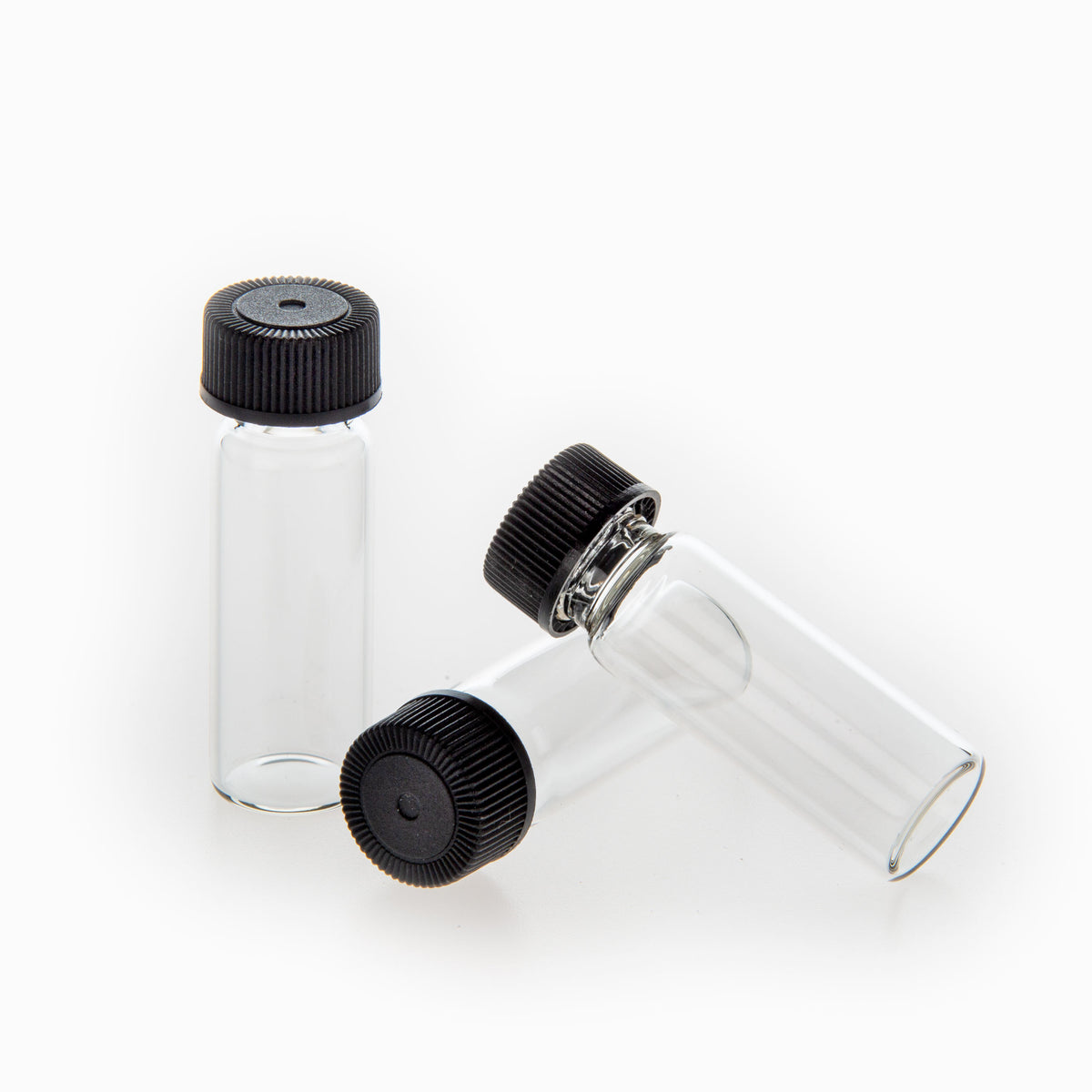 Glass Sample Vial with Screw Cap