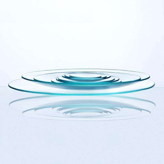 10 pcs/pack, Watch glass dishes, clear glass, diameter 45 mm to 200 mm
