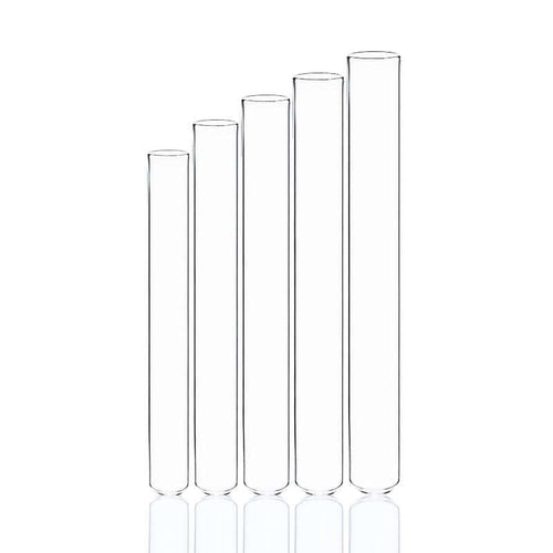 10 Pcs/pack, Clear Glass Test Tubes, clear glass, Lead-Free