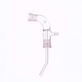 105° Distilling adapter with vacuum Take-off and long stem
