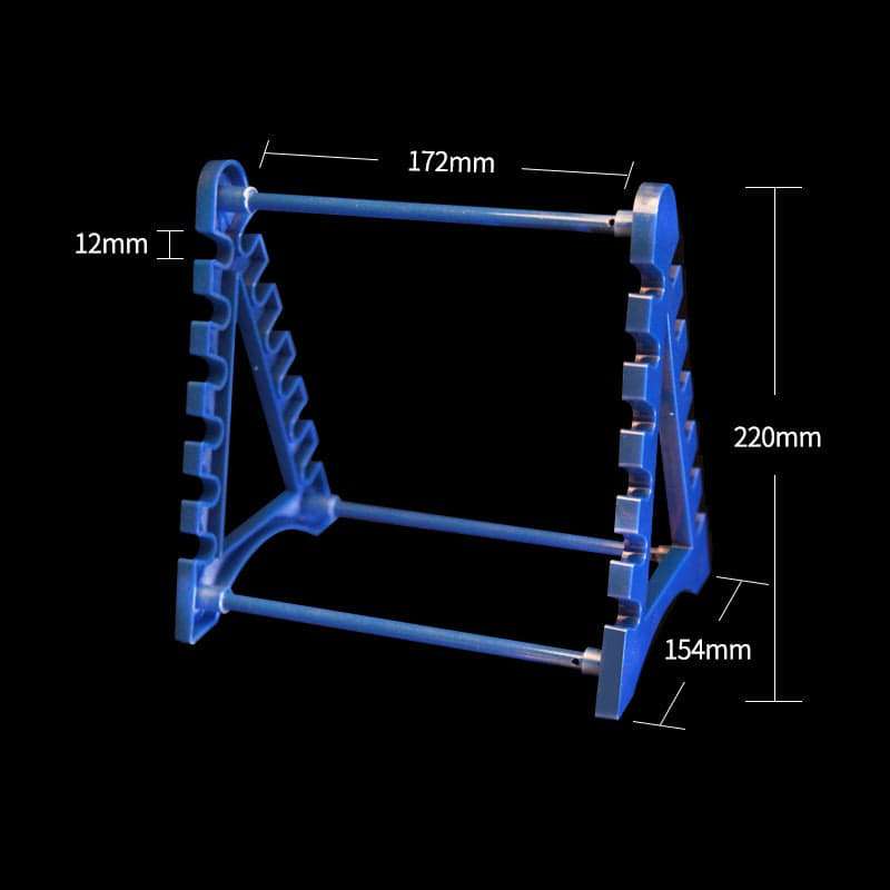 12 slots plastic pipette stand