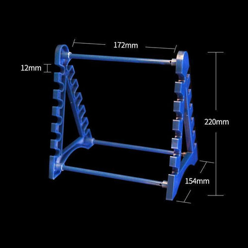 12 slots plastic pipette stand