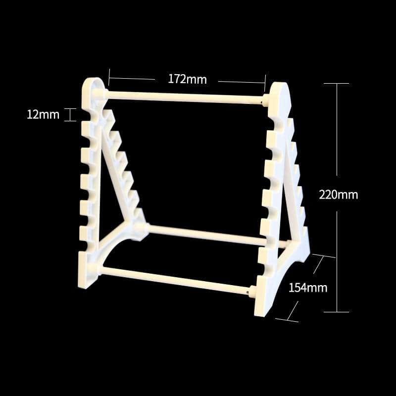 12 slots plastic pipette stand
