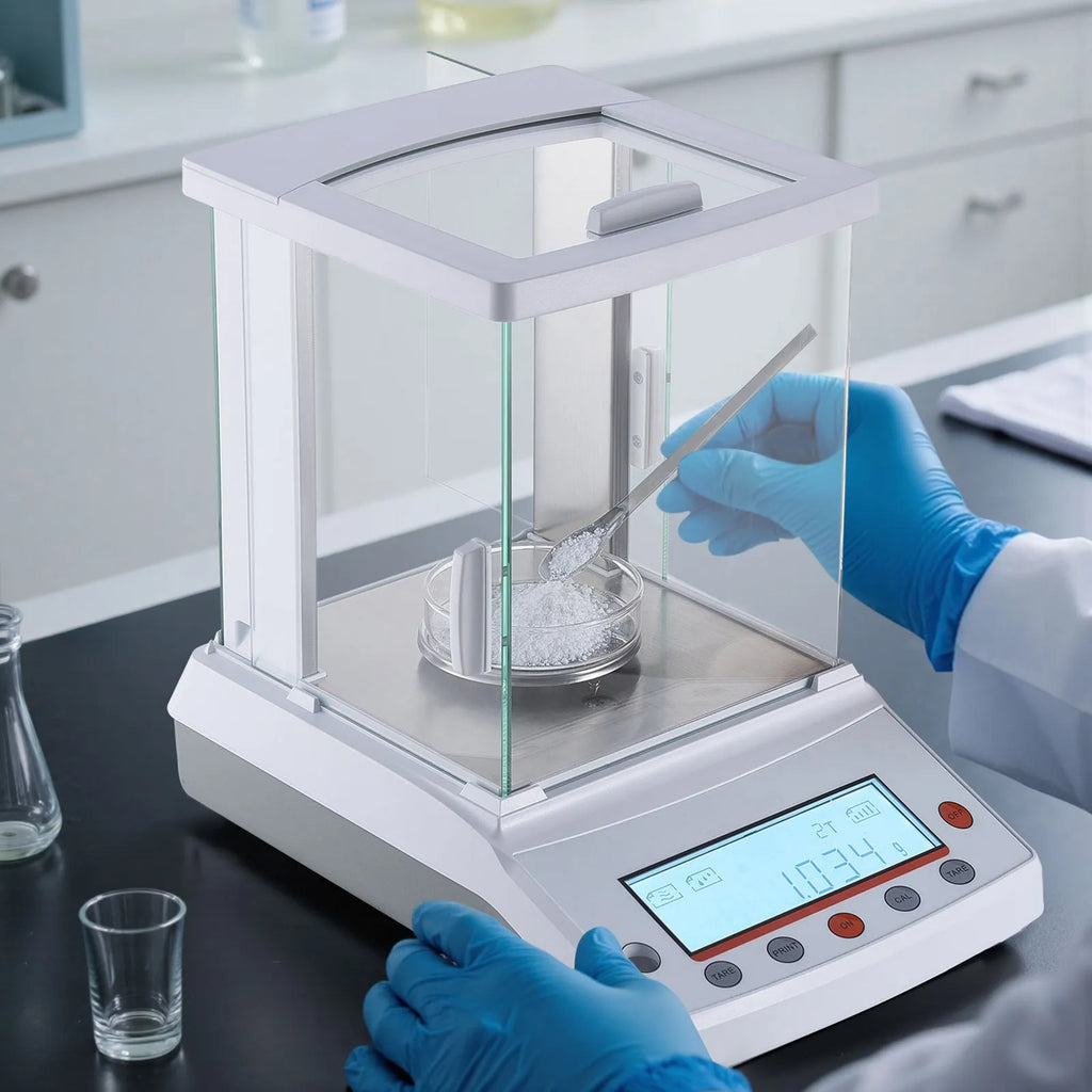 Electronic Digital Analytical Balance, High Precision Accuracy Lab Scale