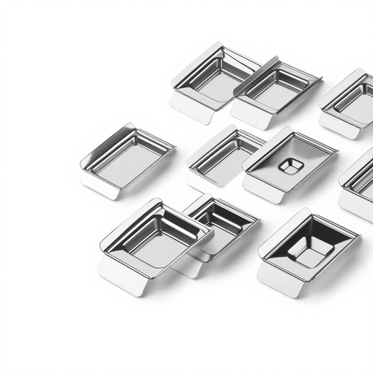 Biological Stainless Steel Embedding Mold Dehydrated Tissue Box Bottom Mold Paraffin Section Frame
