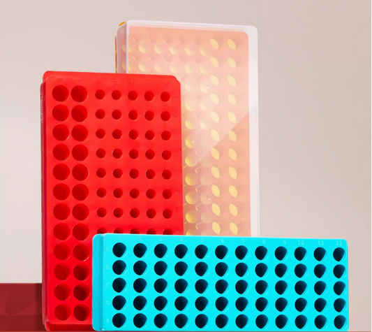 Double-Sided Centrifuge/EP/PCR Tube Rack/Holder, 24/32/60/96 Well for 0.5/1.5/2ml Test Tube Use