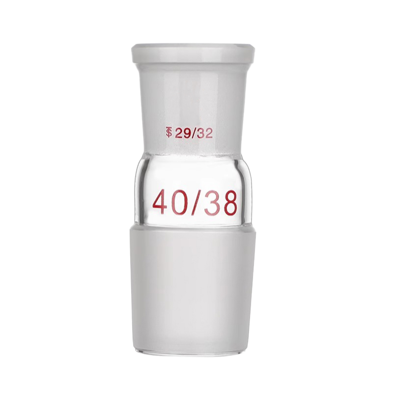 Rotary evaporator gas insertion adapter