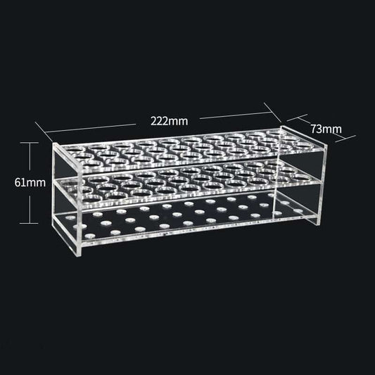 30 slots Test tube stands, PMMA