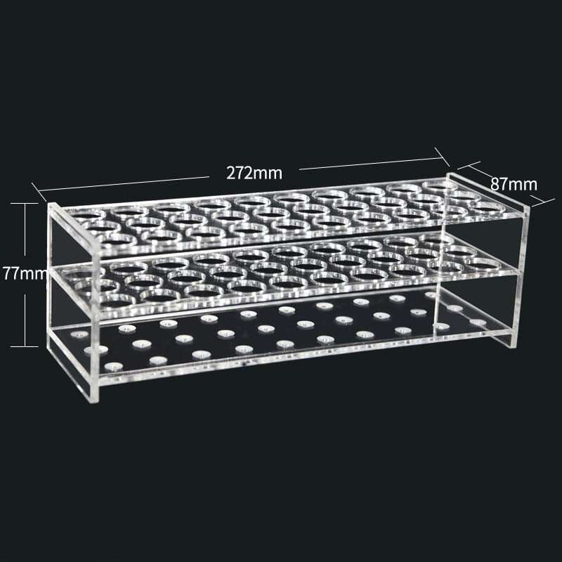 30 slots Test tube stands, PMMA