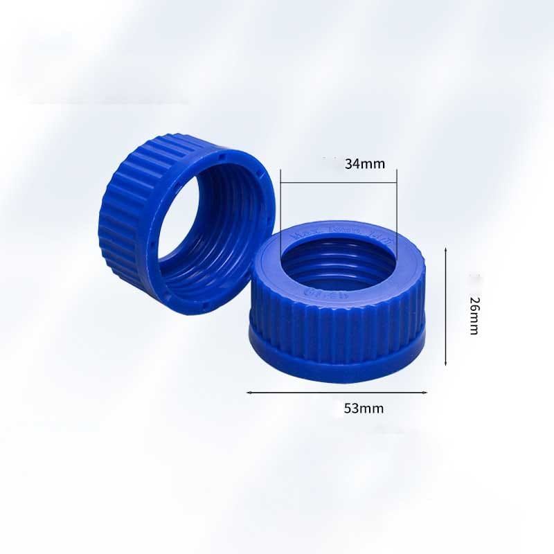 PP GL45 Screw Open Top Cap, Chemical-Resistant