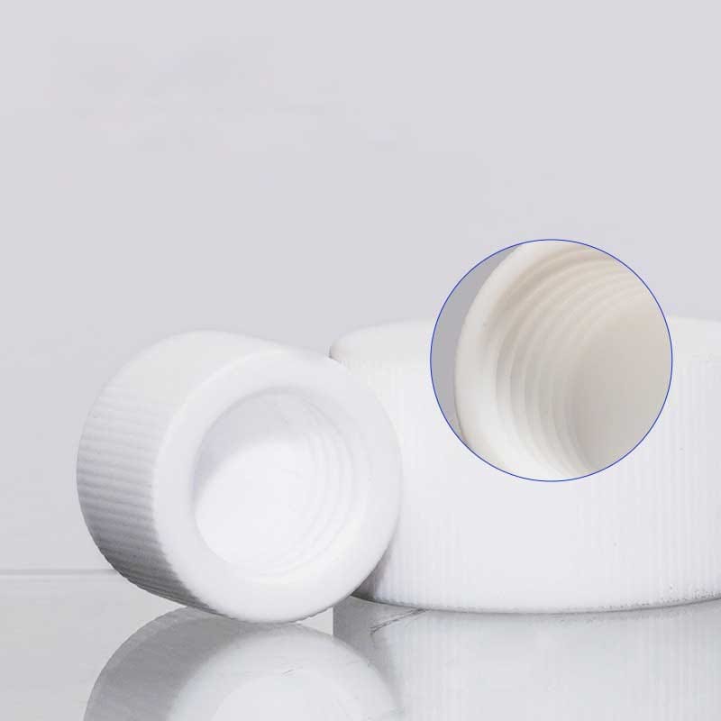 PTFE Screw Cap GL14–GL80, Acid & High-Temp Resistant