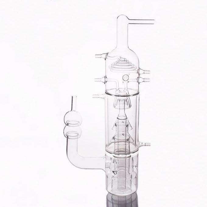 4-Stage Glass Oil Diffusion Pump, Borosilicate Glass 3.3