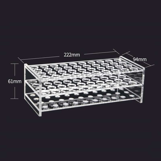40 slots Test tube stand, PMMA