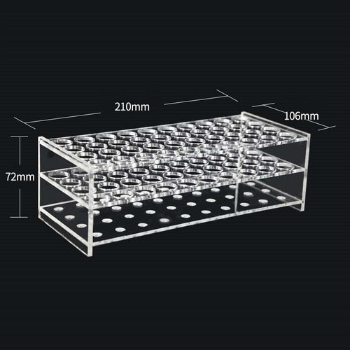 40 slots Test tube stand, PMMA