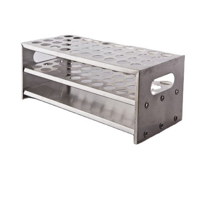 Glass test tube rack
